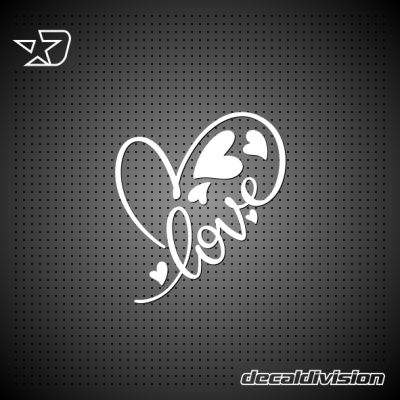 Love Heart Sticker